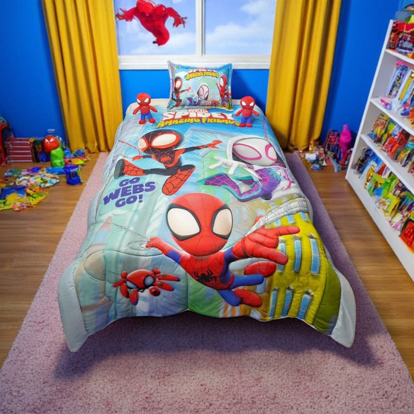 Cubrelechos en Impresión 4D Personalizados con Peluche