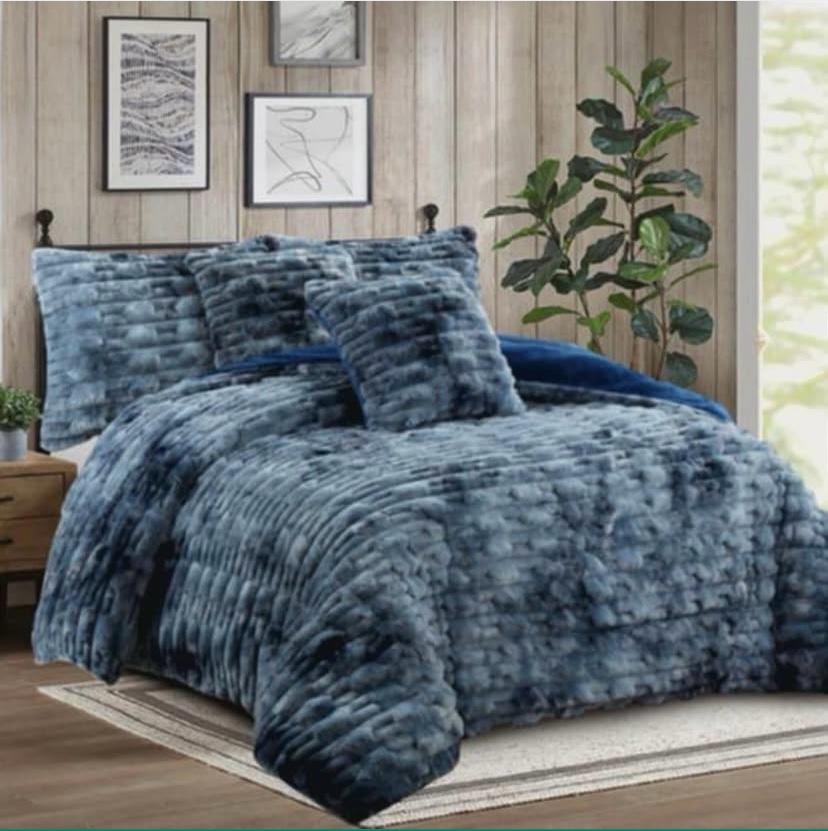 Cubrelecho Piel de Durazno Acolchado Doble Faz Confort y Elegancia para Tu Cama