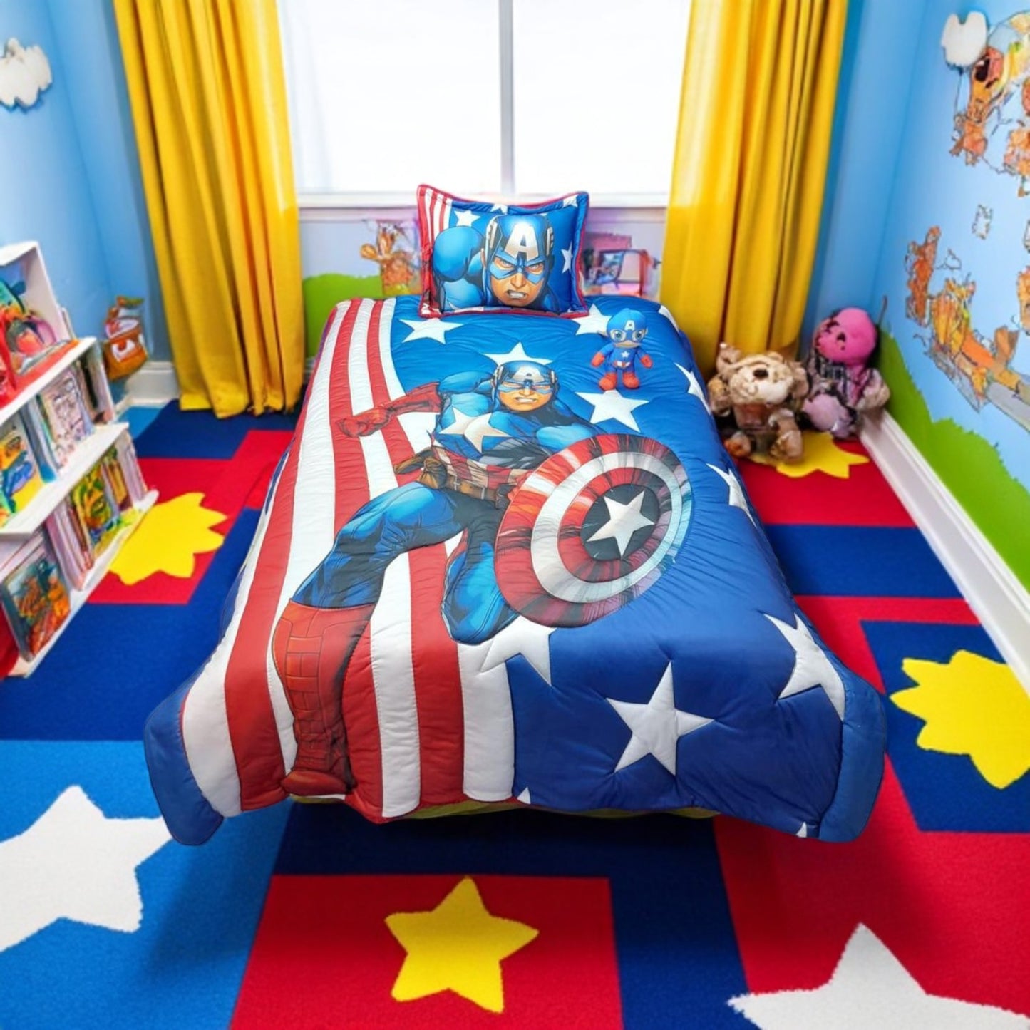 Cubrelechos en Impresión 4D Personalizados con Peluche Cama Sencilla