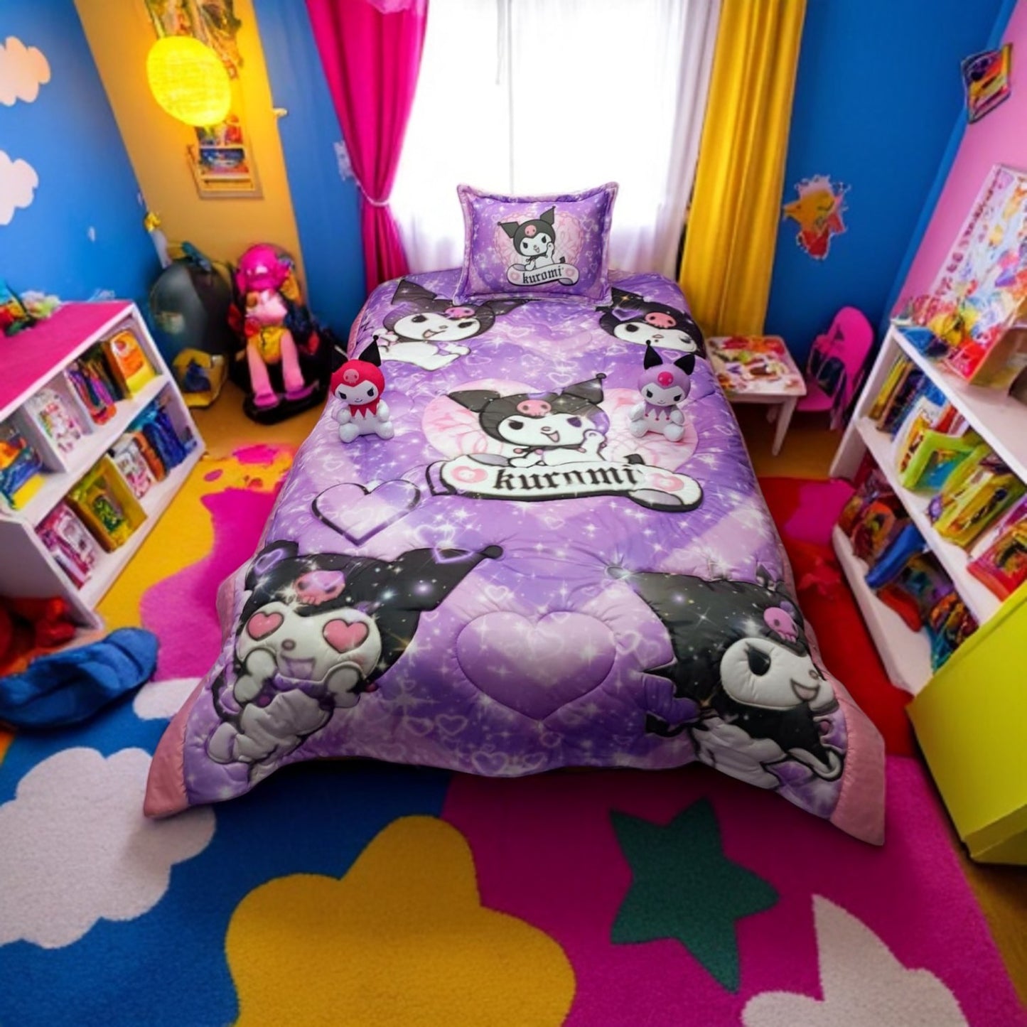 Cubrelechos en Impresión 4D Personalizados con Peluche Cama Sencilla