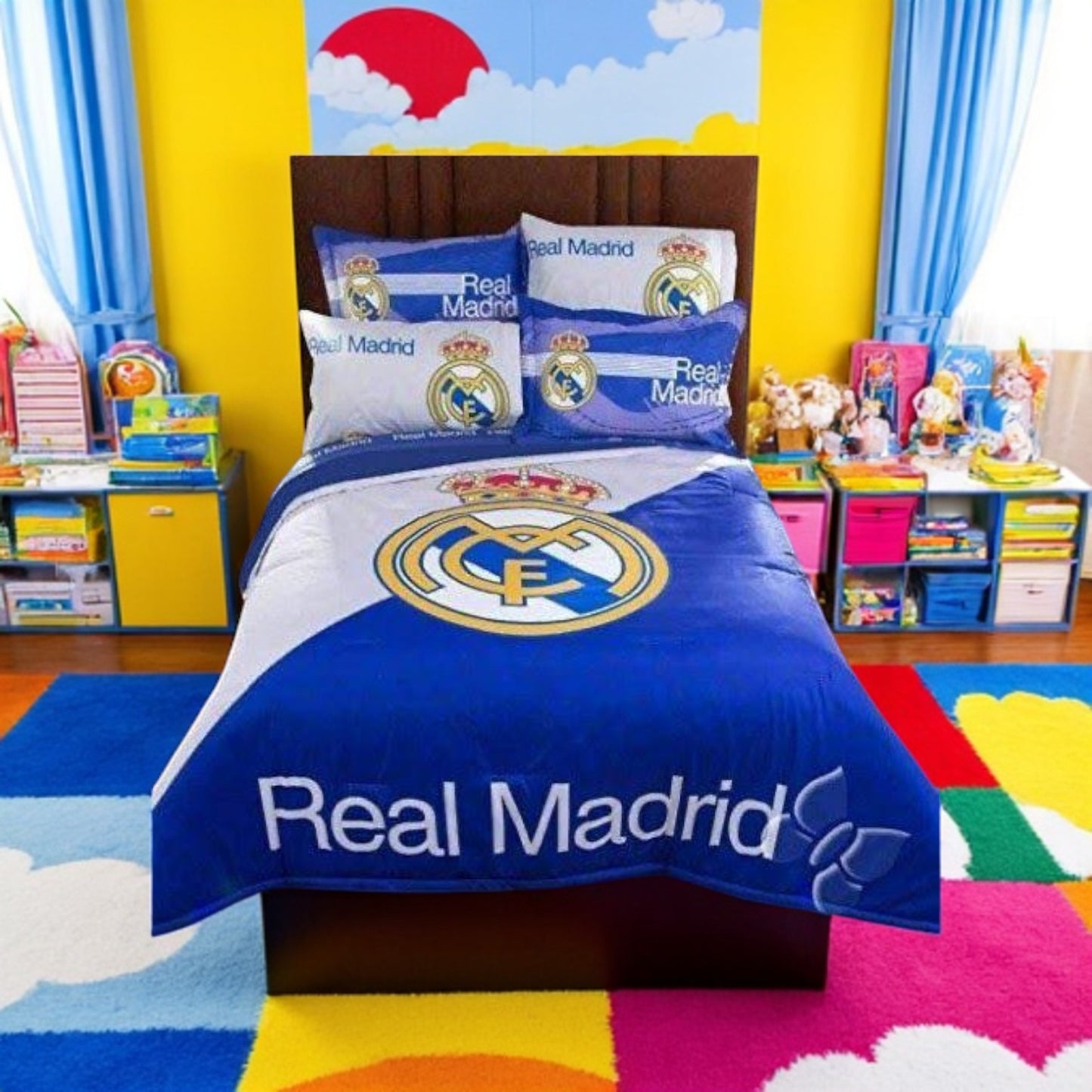Cubrelechos en Impresión 4D Personalizados con Peluche Cama Sencilla