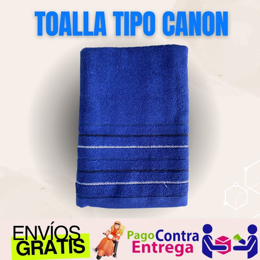 Toallas Tipo Canón Suavidad, Absorción y Estilo en Cada Uso