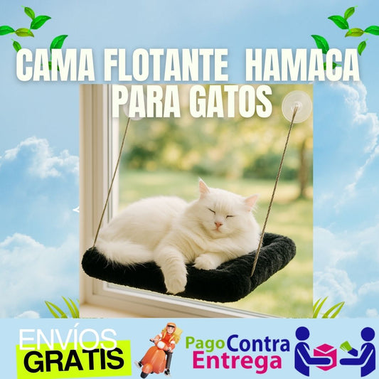 Hamacas De Ventana Para Gatos Tela De Peluche en varios Colores resistente 10 Kilos