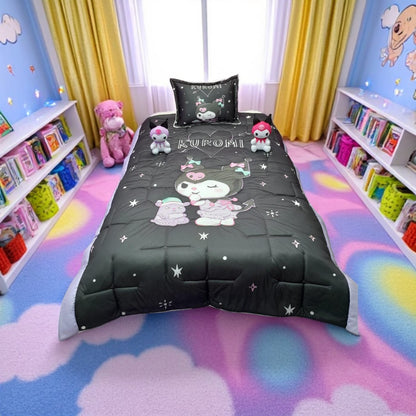 Cubrelechos en Impresión 4D Personalizados con Peluche Cama Sencilla