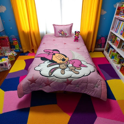 Cubrelechos en Impresión 4D Personalizados con Peluche Cama Sencilla