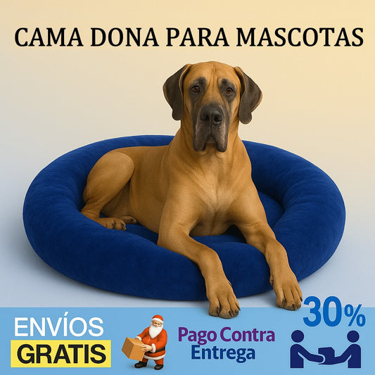 Cama Dona para Mascotas Medianas Tallas XL